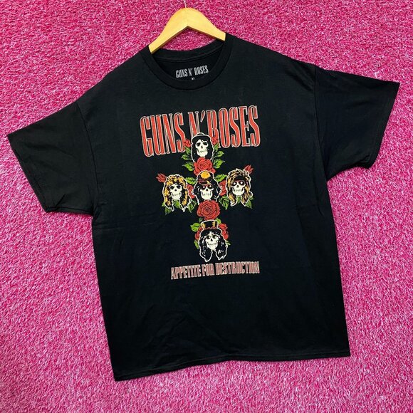 Guns N' Roses Appetite For Destruction Rock Band Shirt XL - Picture 3 of 4